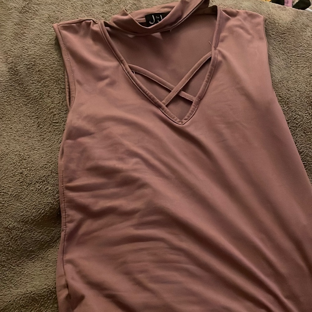 Plum body suit